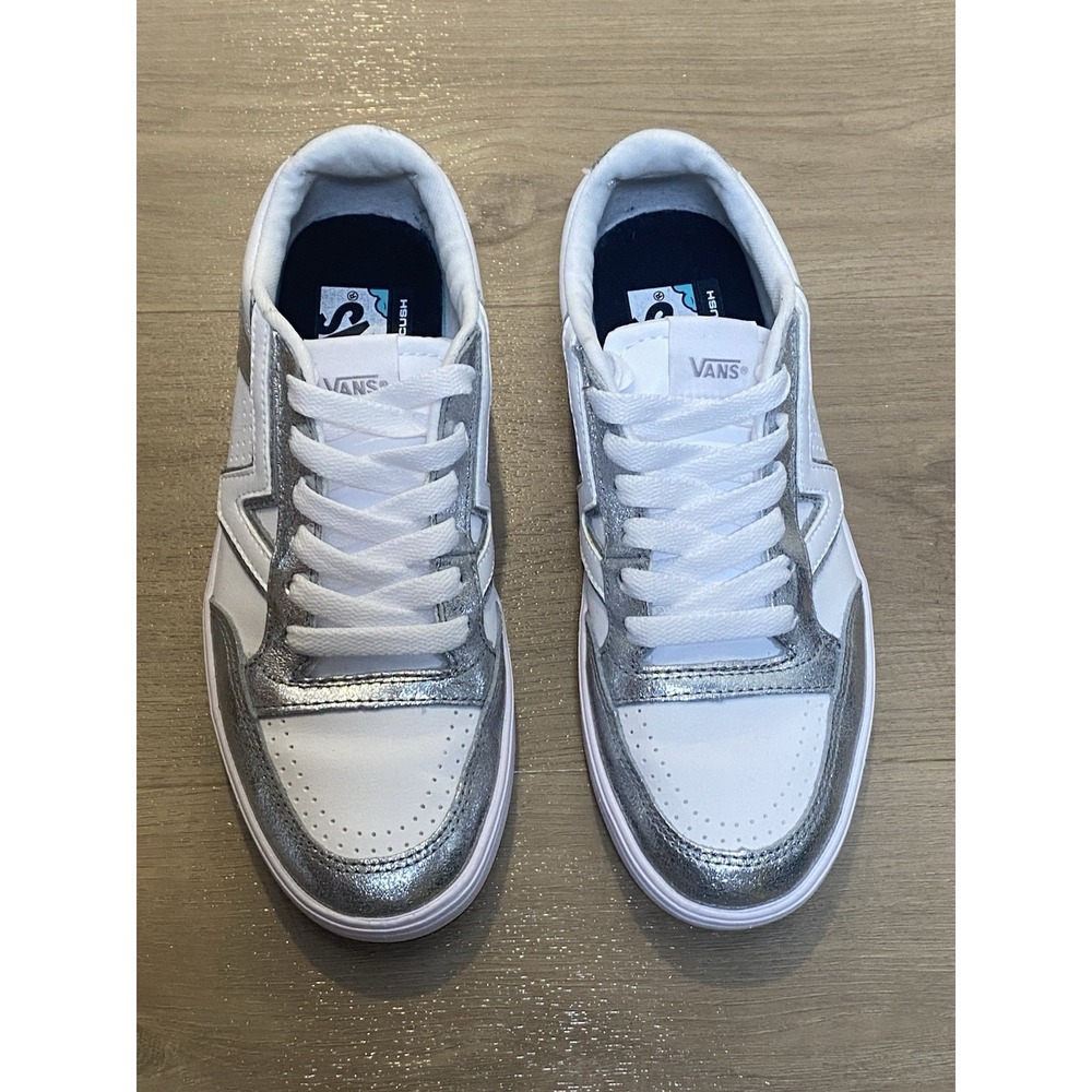 Vans Women's Lowland Metallic Low-Top Sneakers Unisex Women's 8 / Men's 6.5 - Picture 3 of 11
